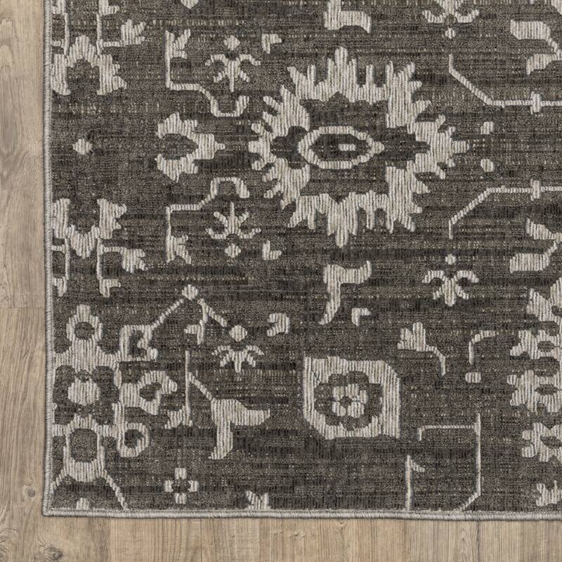 Style Haven Ingram Traditional Borderless Two-Tone Area Rug
