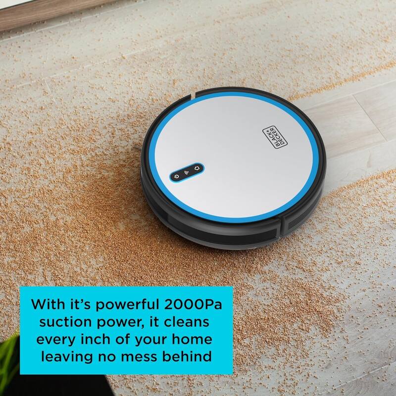 Black & Decker BDRV1-SLV-RA Pet Robotic Vacuum - Certified Refurbished Grade A
