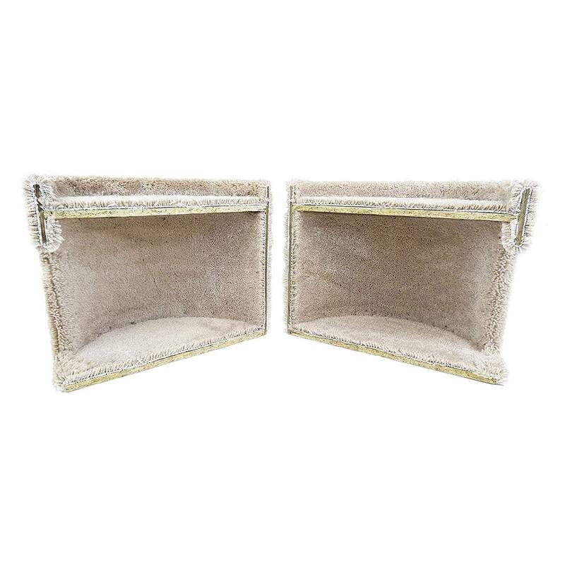 Extra Tall Multi-Level Skyscraper Cat Tree with Plush Carpet Perches and Multiple Sisal Rope Posts for Large Active Cats