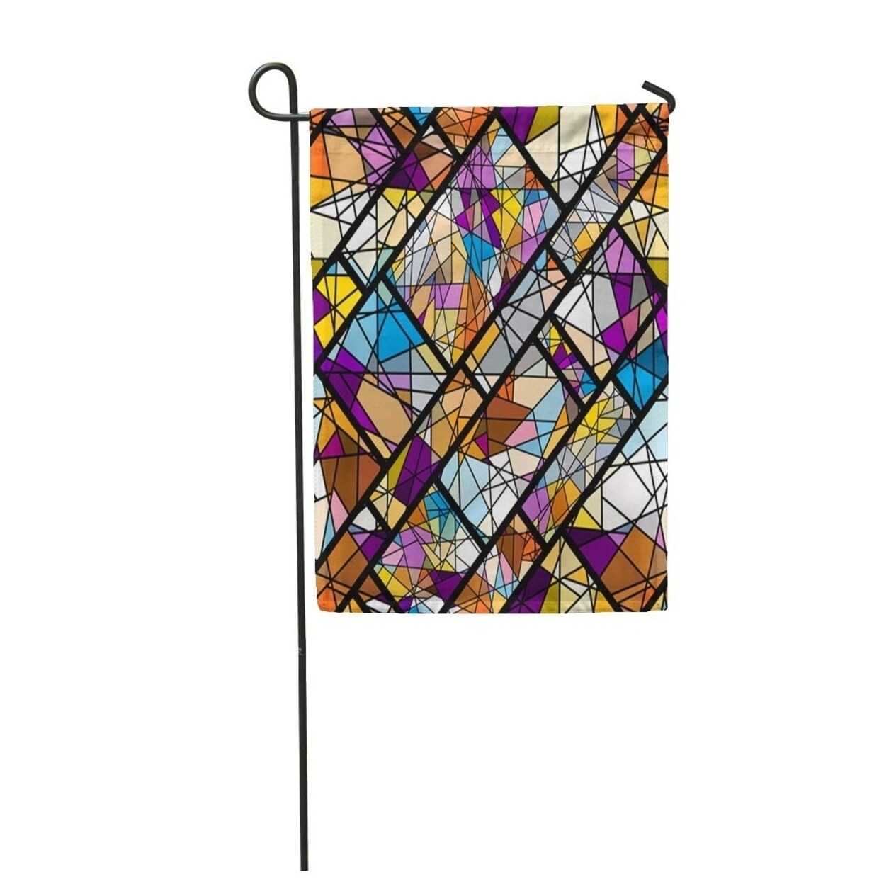 Shop Glass Pattern Stained Mosaic Geometric Abstract Continuity