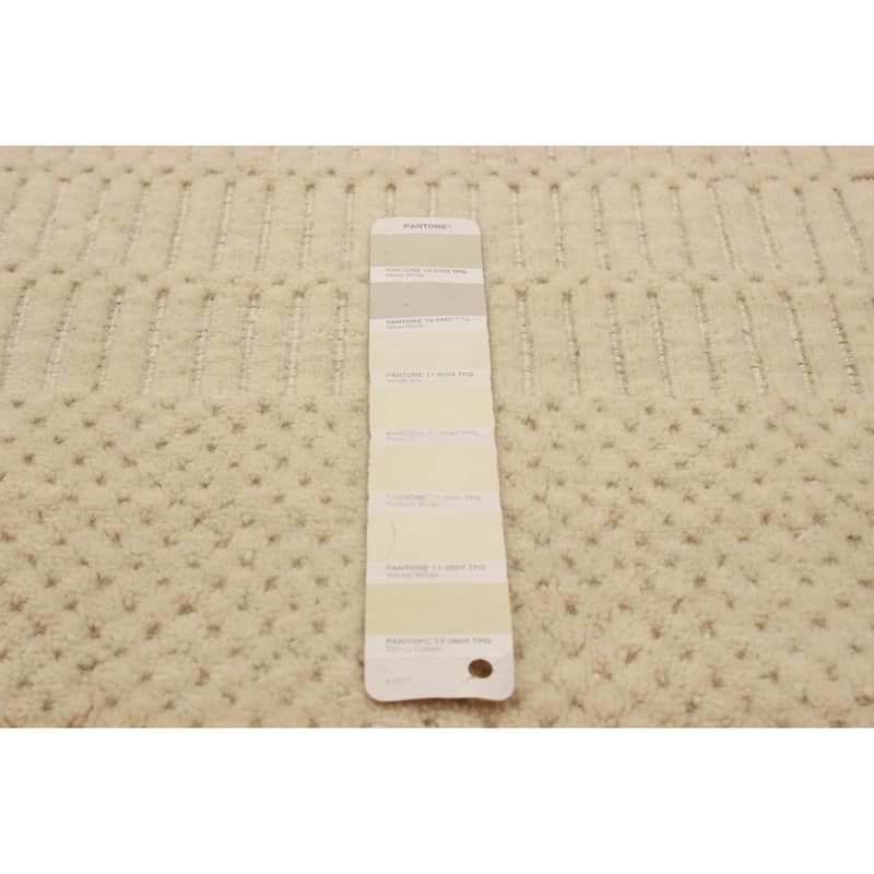 Kashkuli Gabbeh Cream Rug 4'0" x 4'0" - 4'0 x 4'0
