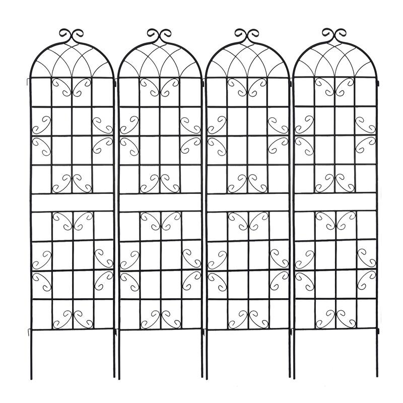 87-inch Decorative Lattice Garden Trellis