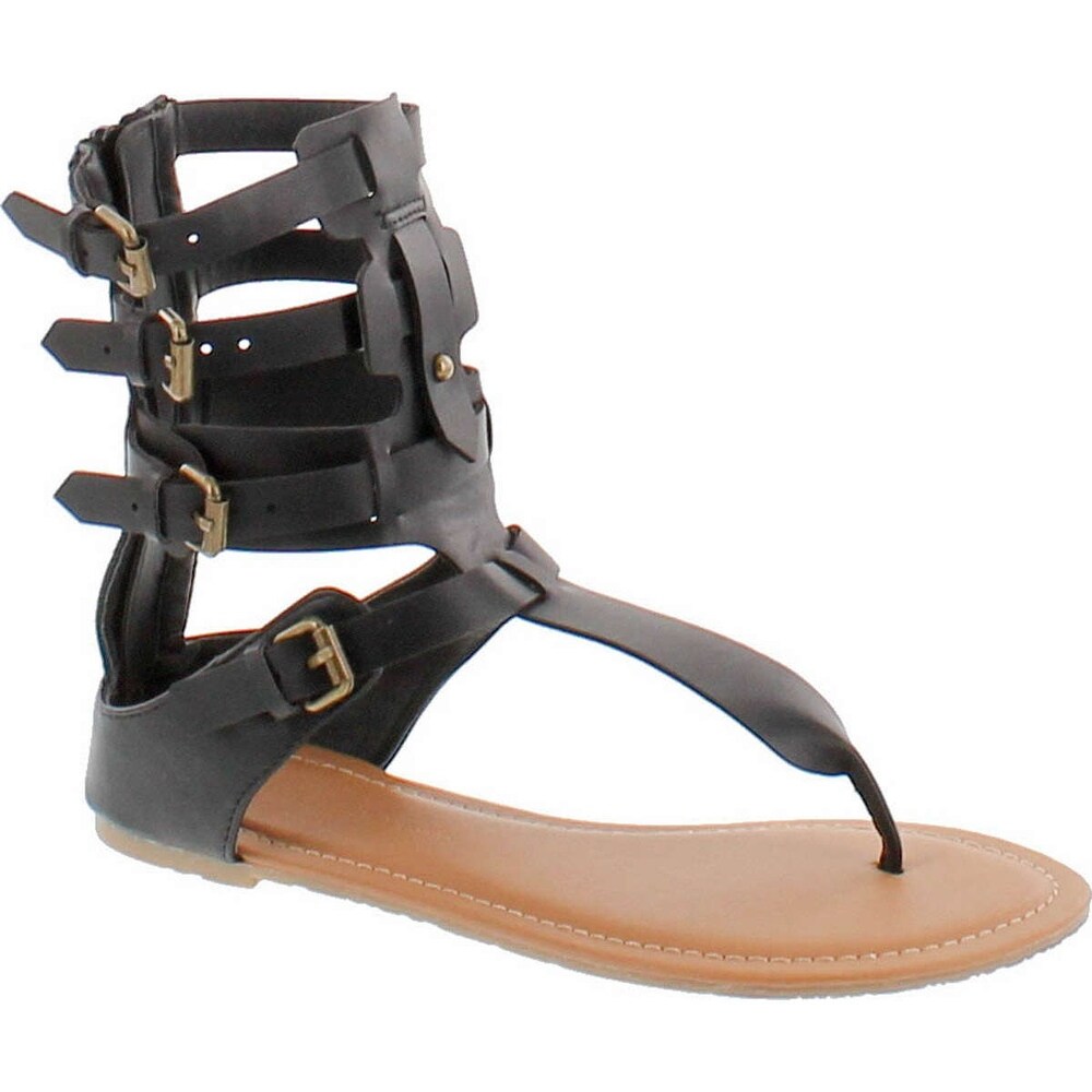 wild diva studded sandals