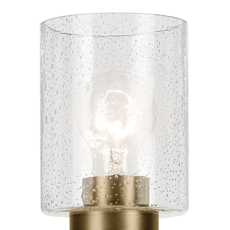 Kichler Lighting Winslow 1-Light Natural Brass Indoor Wall Sconce - 9.25