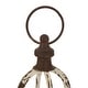preview thumbnail 9 of 22, Glitzhome Farmhouse Metal Decorative Lanterns Candle Holder with Handle Wedding Decor