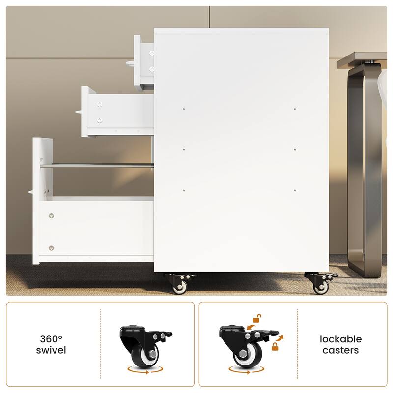 File Cabinet Legal Letter, A4 Size Drawers Mobile Filing Cabinet