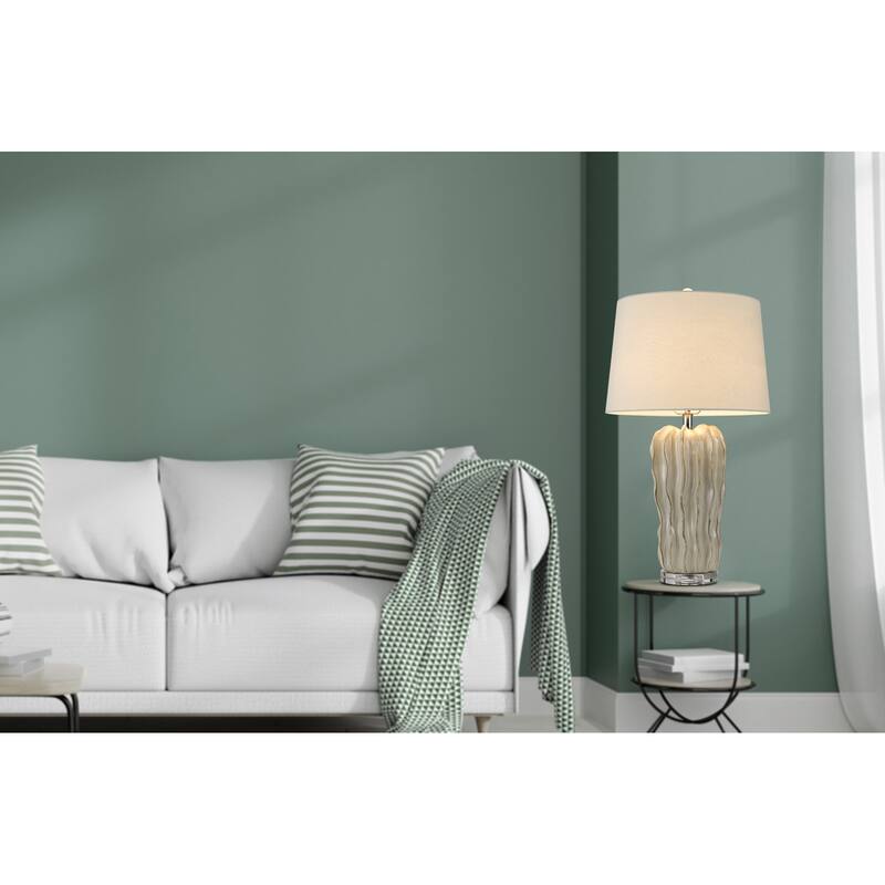150W 3 way Montpelier ceramic table lamp