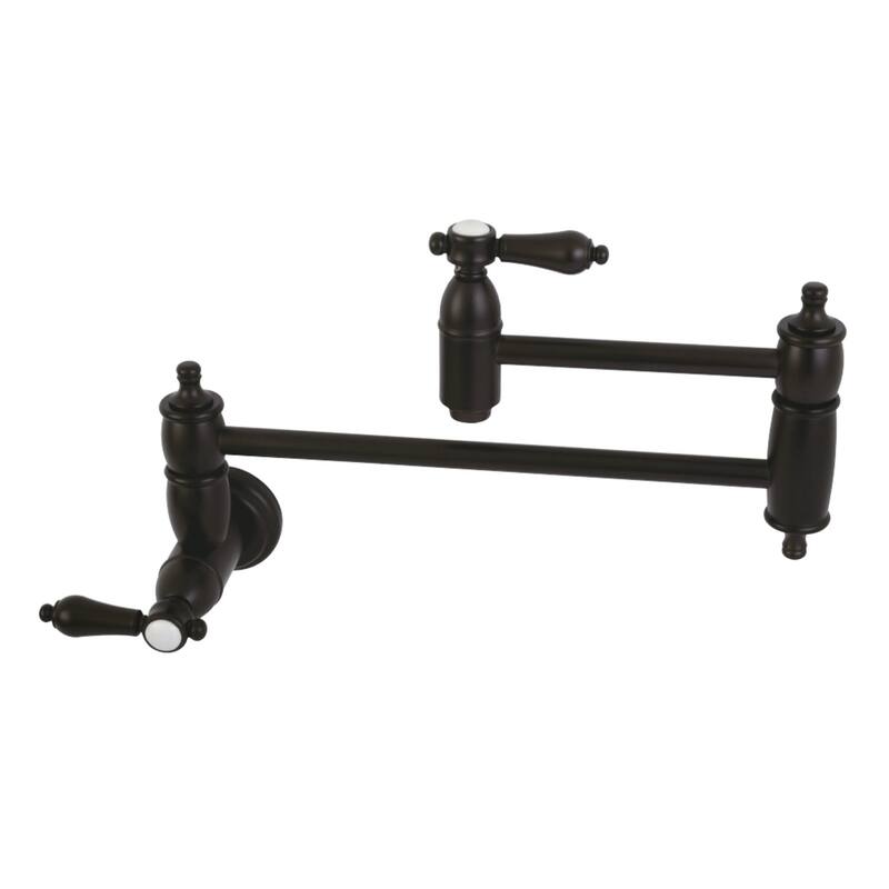 Kingston Brass Heirloom Wall Mounted Pot Filler Faucet