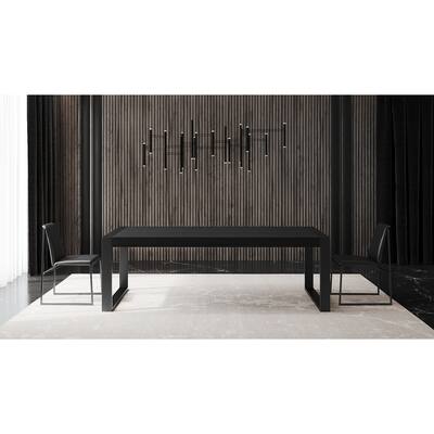 B-Modern Savant Dining Table - 90.5"W x 41.25"D x 29.5" H
