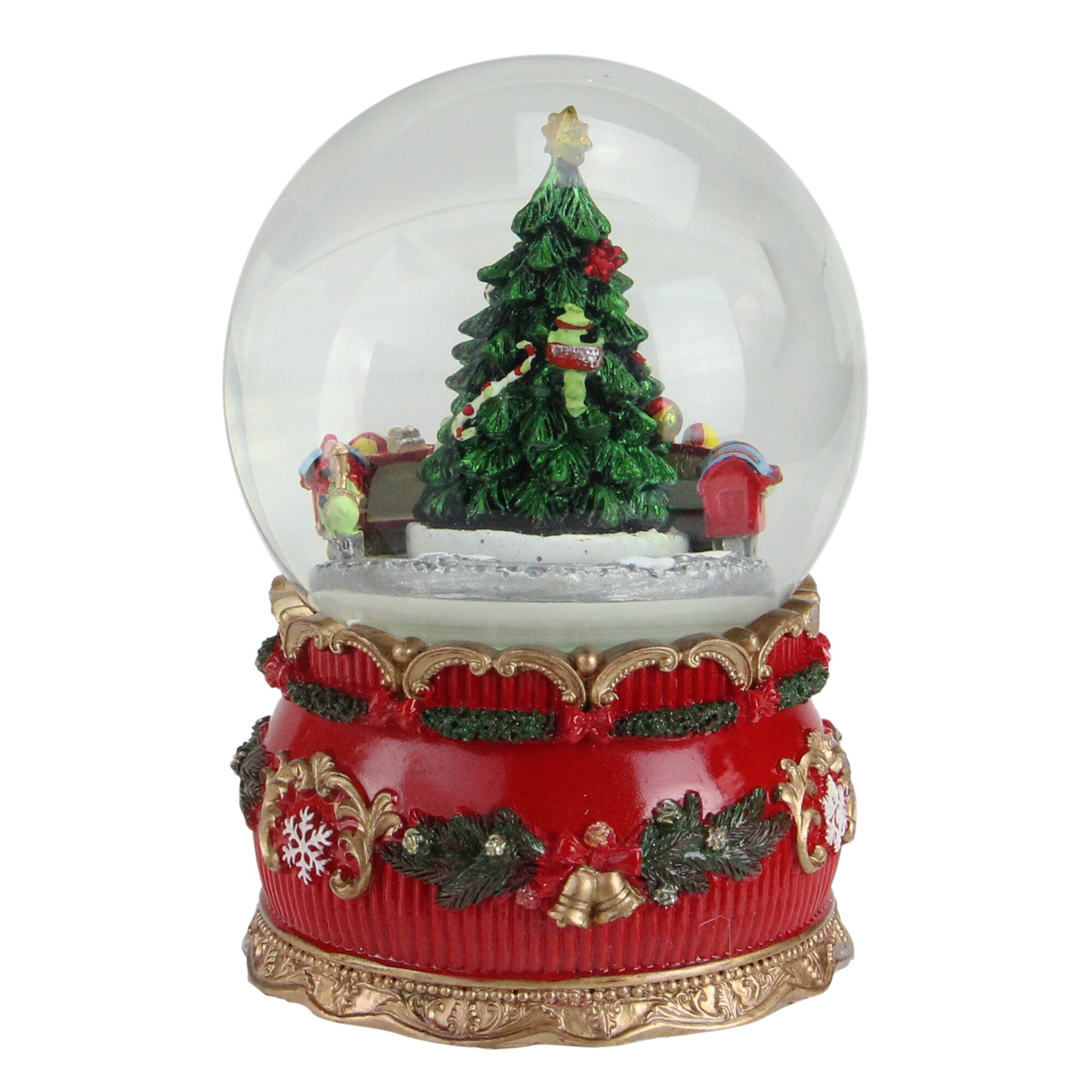 Shop 6 Musical Christmas Tree And Train Animated Water Globe