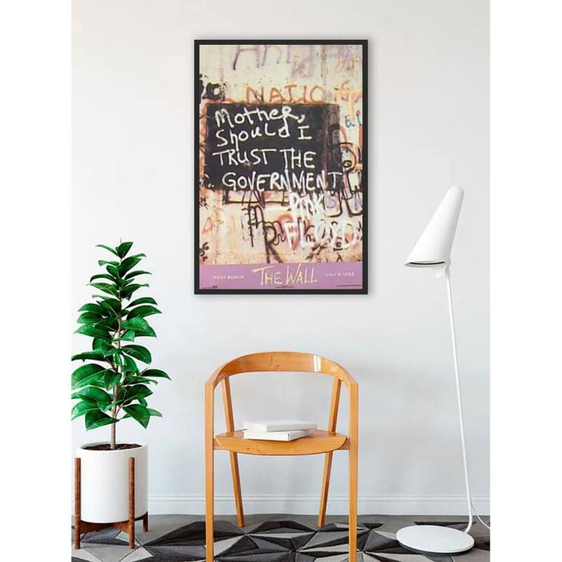 Pink Floyd The Wall Framed Poster - 24 x 36 Inch