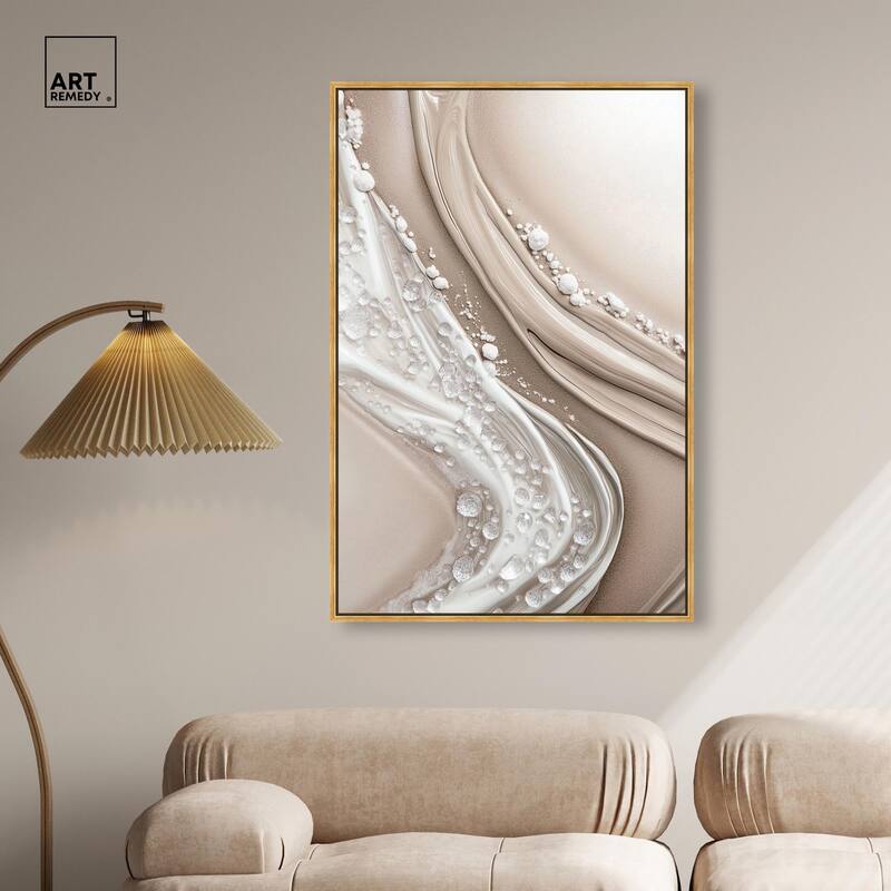 Viscous Veils I Canvas by Art Remedy