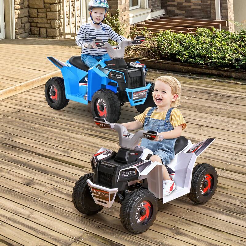 Gymax Kids Electric Ride On ATV Toy 6V Battery Powered Electric