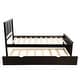 preview thumbnail 7 of 7, Twin Size Platform Bed with Trundle for Efficient Space Utilization and Easy Assembly