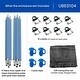 preview thumbnail 2 of 4, Machrus Upper Bounce Trampoline Safety Enclosure Set including Net, 4 Poles and Foam Sleeves - Fits 10ft Round Trampoline Frame