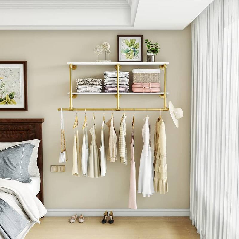 Wall Mounted Clothes Rack