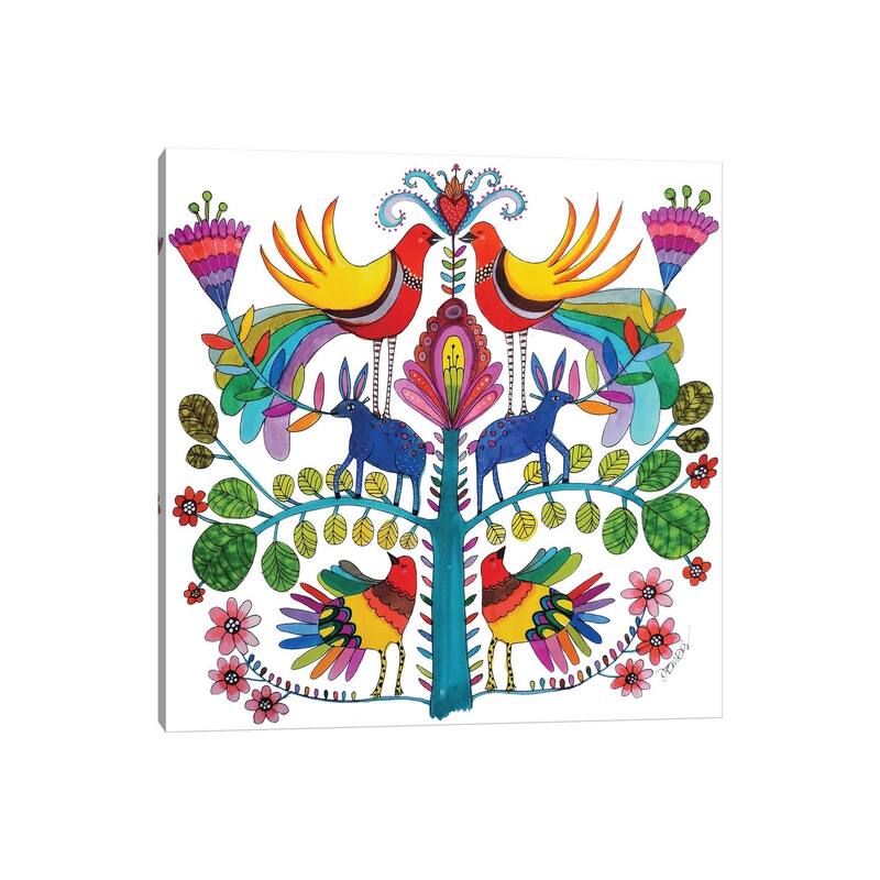 iCanvas "Otomi Love" by Sylvie Demers Canvas Print
