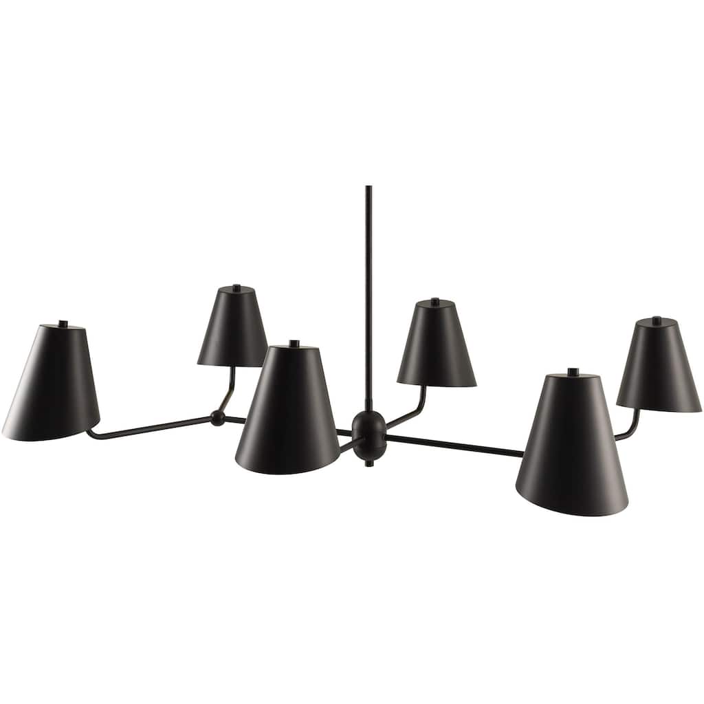 Livabliss Umera Rustic Chandelier - 31"L x 40"W x 47"H