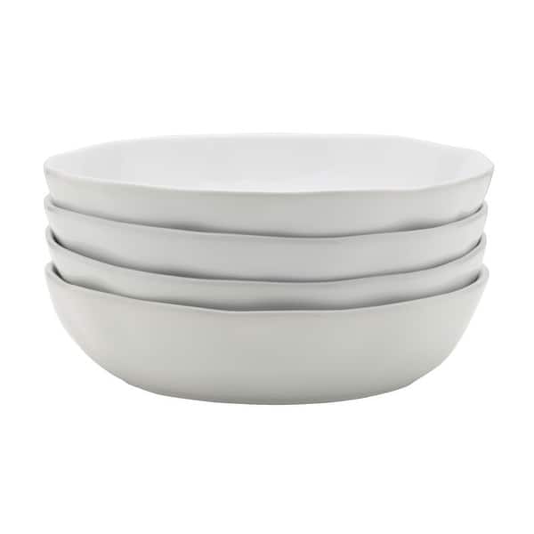 slide 2 of 4, Everyday White Set of 4 Organ Dinner Bowls, 40 Oz