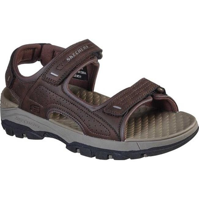 skechers men's closed toe sandals