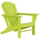 preview thumbnail 13 of 96, Altura Classic Outdoor Eco-Friendly All Weather Adirondack Chairs with Side Table (3-Piece Set)