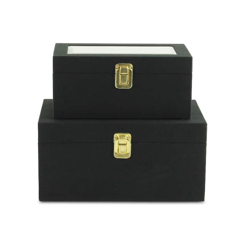 Canter Isle Linen Decorative Box Set