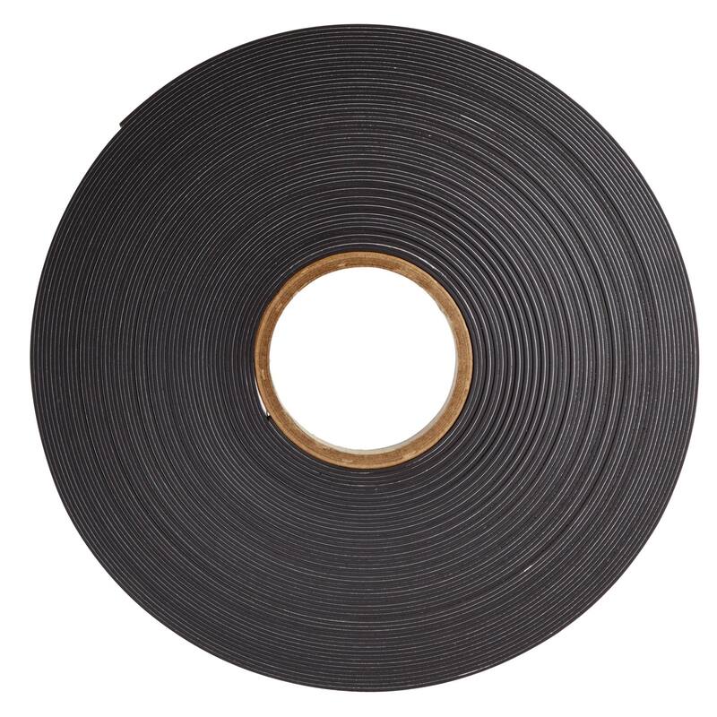 Bright Creations 1 Inch x 100 Feet Sticky Magnetic Strip for DIY, Crafts, Cosmetics, Easy to Cut