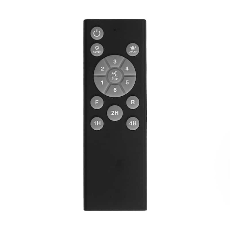 60" Matte Black Reversible Wood 5-Blade Smart Ceiling Fan with Light and APP Control