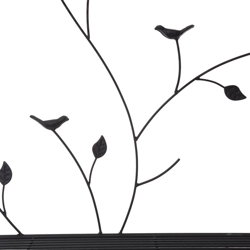Glitzhome Multifunctional 3 or 4-Tiers Metal Plant Shelving Planter Stands Flower Pot Shelf One-step Fordable Design