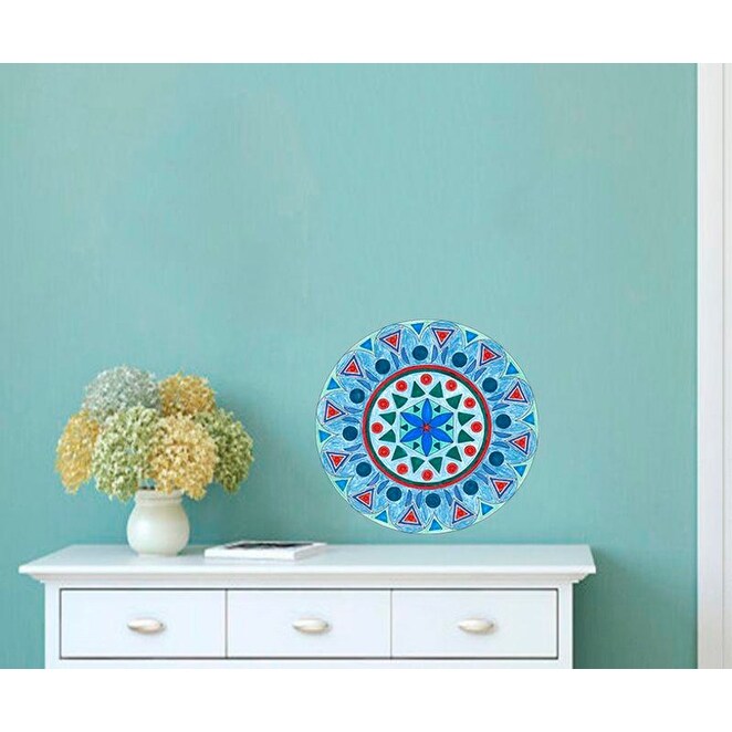 Hand drawn Mandala Wall Decal, Hand drawn Mandala Wall-image