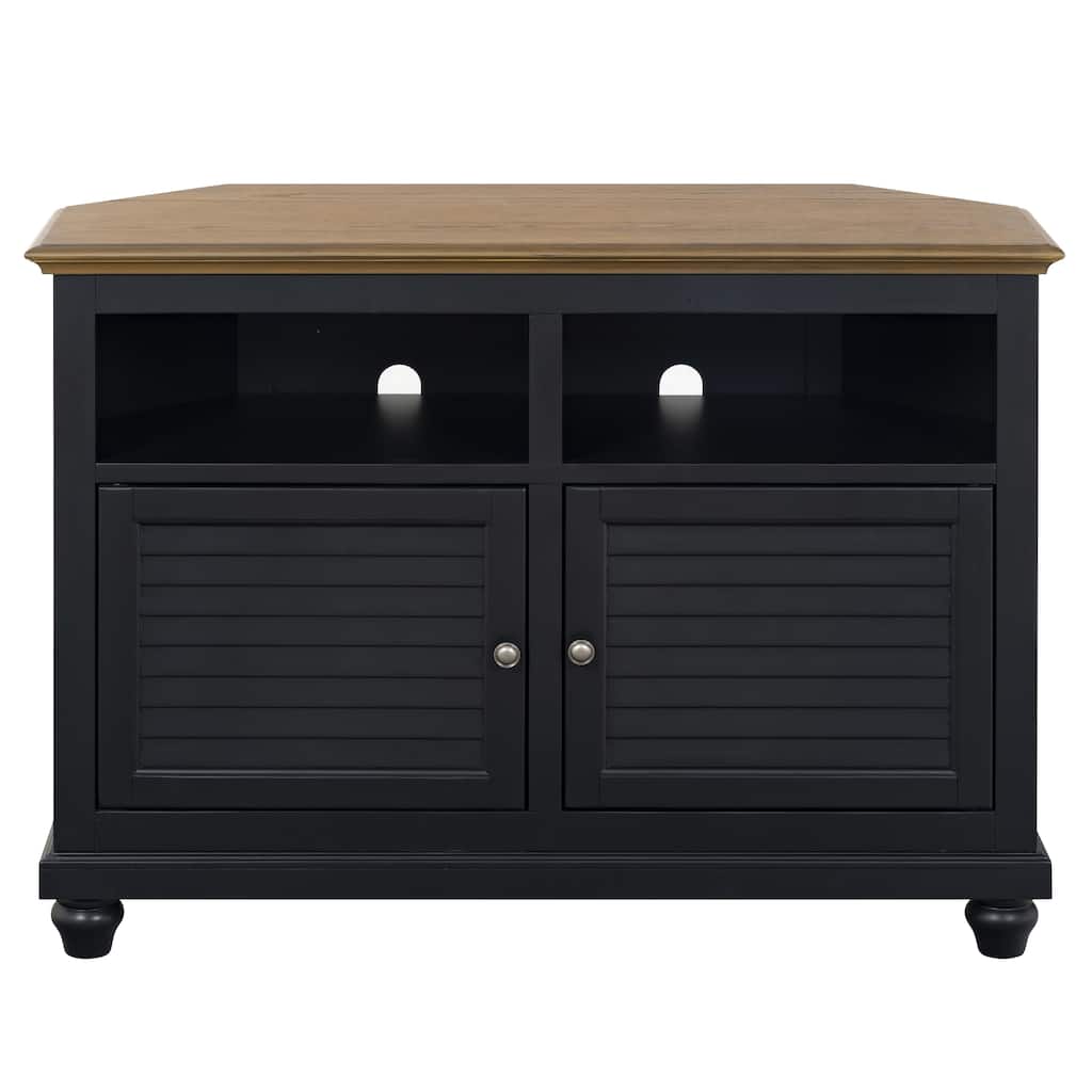 SEI Furniture Christine Corner TV Stand