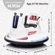 preview thumbnail 18 of 18, Electric Ride-On Bumper Car with Remote Control, Featuring LED Lights and 360-Degree Spin, Suitable for Indoor and Outdoor Use