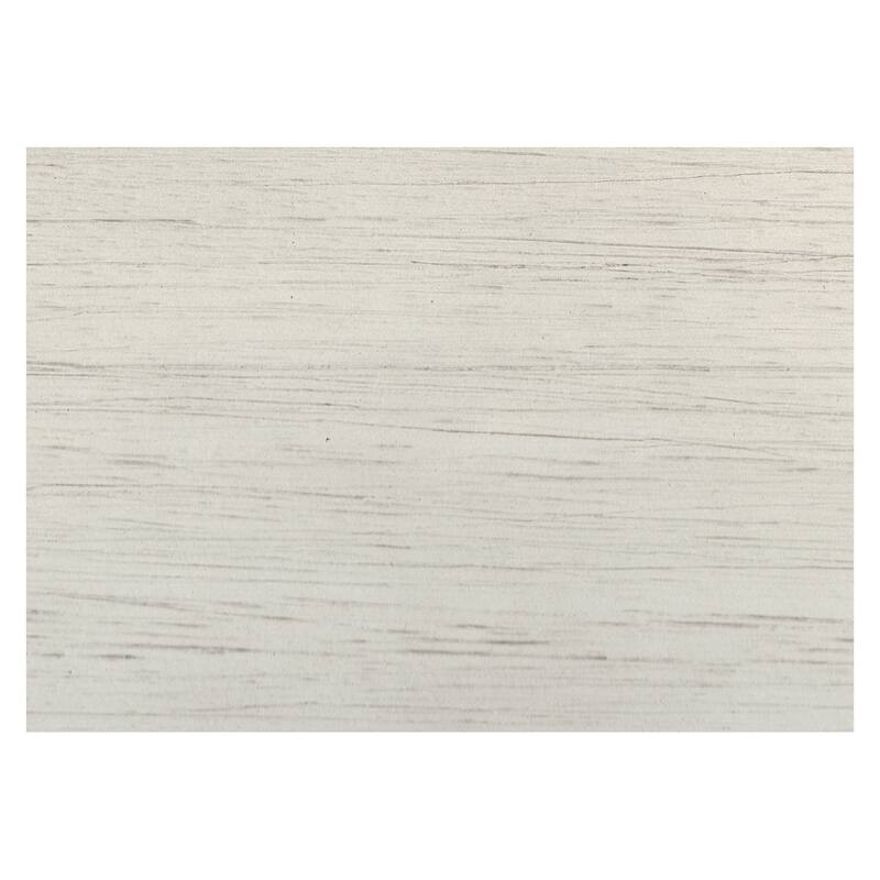 Moreen White Gray Fabric Storage Counter Height Set