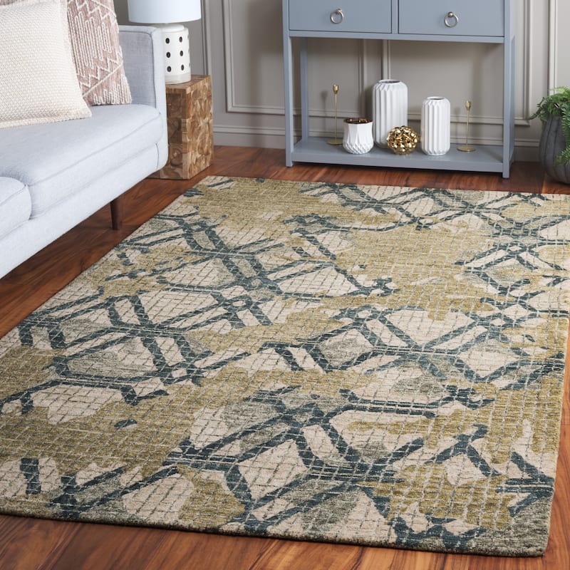 SAFAVIEH Handmade Metro Bilek French Country Wool Rug