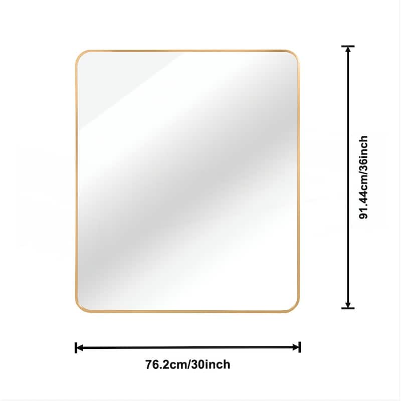 Rectangular Bathroom Wall Mirror