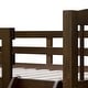 preview thumbnail 8 of 29, Furniture of America Hayes Twin over Full Solid Wood Detachable Bunk Bed with Ladder