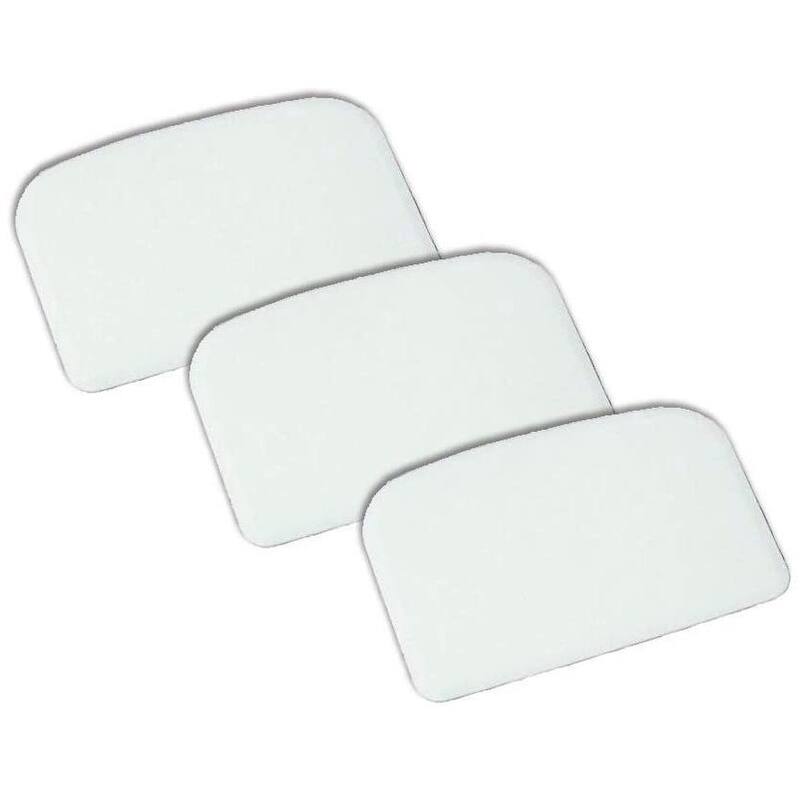 Chef Craft 5.5" Wide Flexible Bowl Scraper / Dough Cutter - Great for Home Bakers - 3 Pack