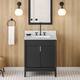 Option Black / White Carrara