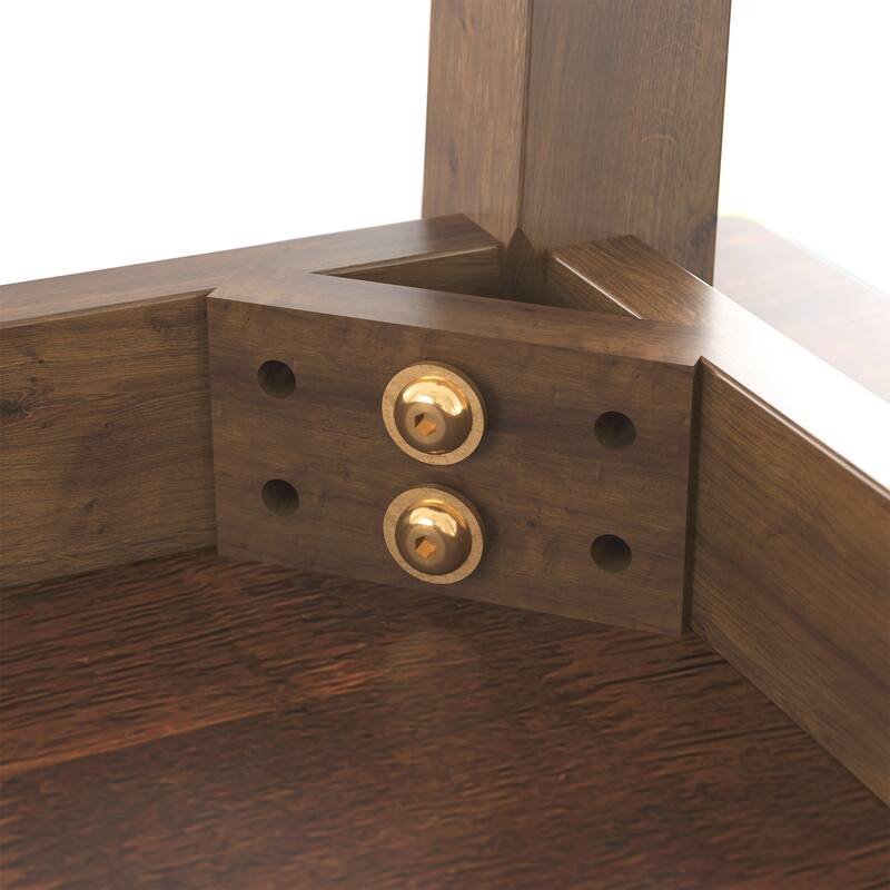 Wood Dining Table for 2-4 People