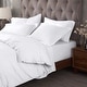 preview thumbnail 37 of 86, Superior Egyptian Cotton 400 Thread Count Solid Duvet Cover Set Full/Queen - White