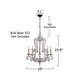 preview thumbnail 15 of 30, Bella Depot 5-Light Vintage Distressed Wood Pendant Light, Retro French Country Chandelier
