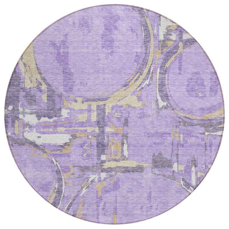 Machine Washable Indoor/ Outdoor Chantille Contemporary Rug