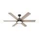 preview thumbnail 25 of 33, Hunter 60" Warrant Ceiling Fan with LED Light Kit and Wall Control Noble Bronze
