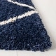 preview thumbnail 95 of 161, SAFAVIEH Hudson Shag Estella Diamond Trellis 2-inch Thick Rug