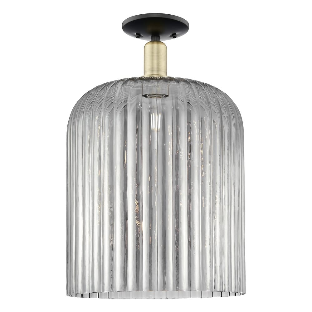 Innovations Lighting 716-1C-19-12 Bridal Veil Semi-Flush Bridal Veil