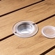 preview thumbnail 36 of 35, Pellebant Outdoor Aluminum Rectangular Dining Table