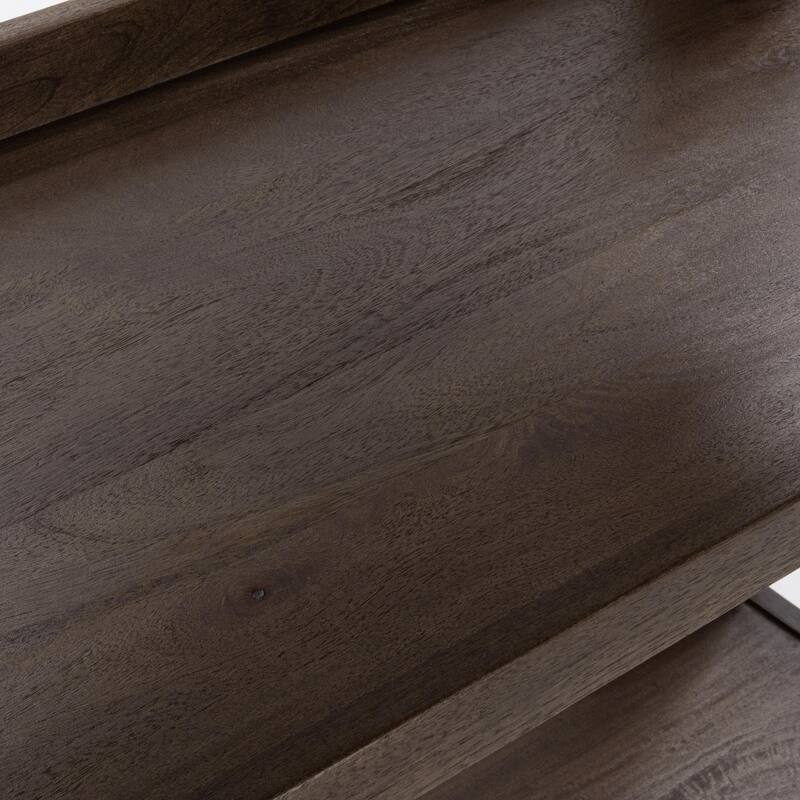 Classic Home Marine Solid Mango Wood Bookcase