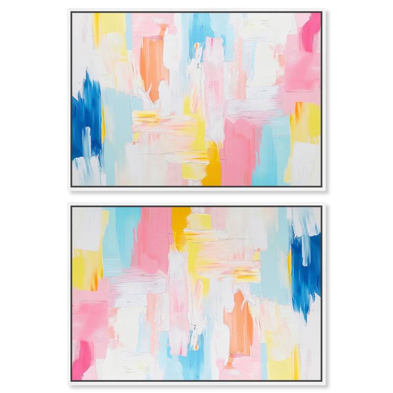 The Shots You Take Hoop Canvas by Art Remedy - 36" x 54" - Gold