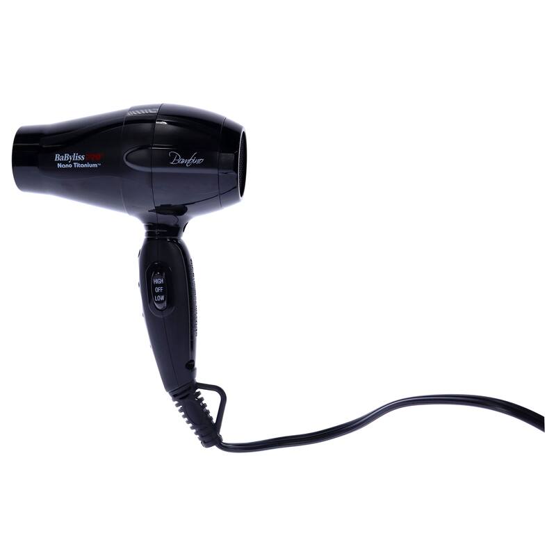 Nano Titanium Bambino Compact Dryer - BABNT5510 - Black 1Pc by BaBylissPRO for Unisex