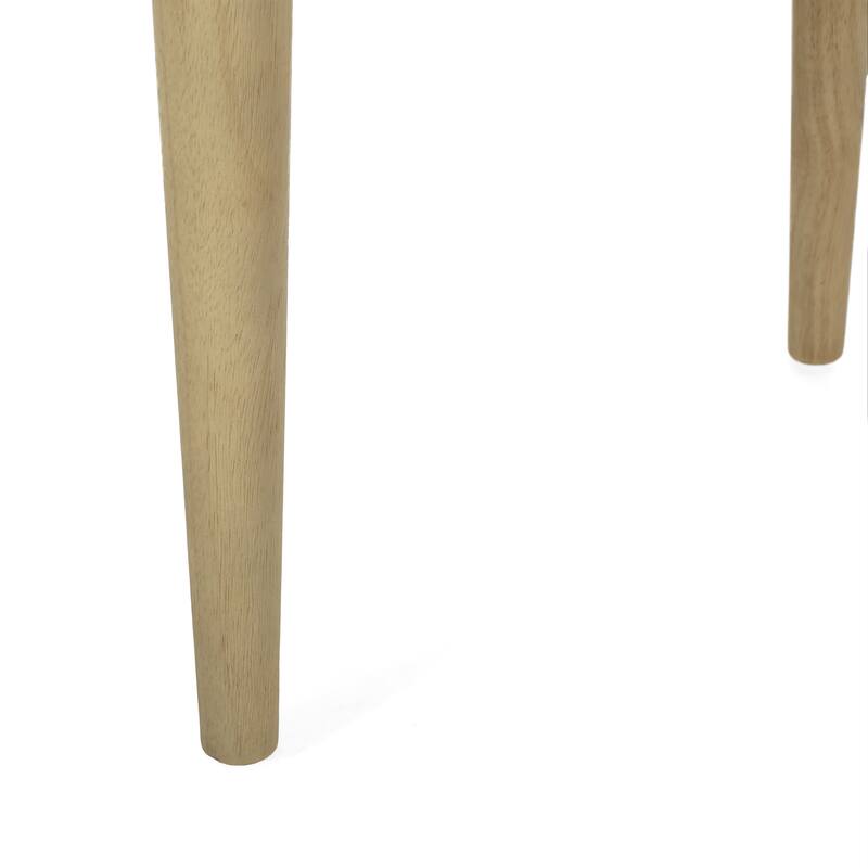 Cortina Fabric and Rubberwood Dining Chairs (Set of 2) by Christopher Knight Home
